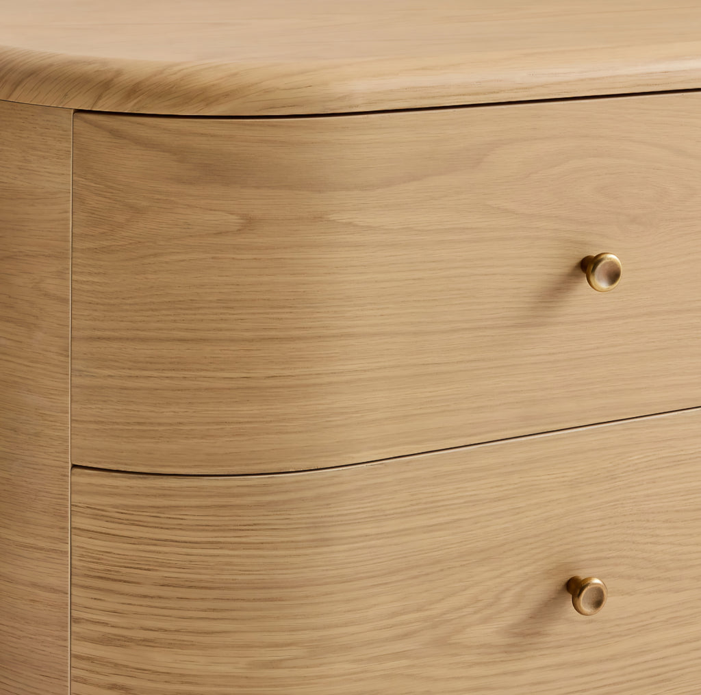 THE ONE × Anneli — Commode en bois de chêne naturel