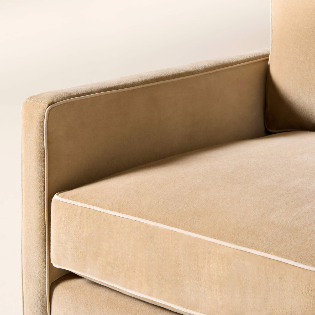 THE ONE × Brett — Jade Green Velvet Sofa