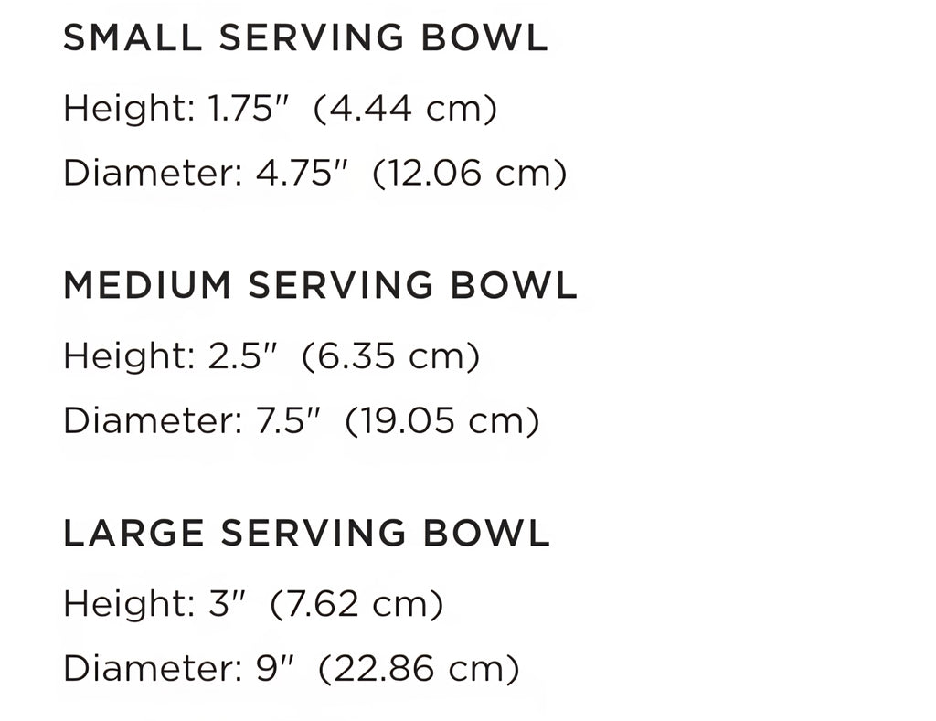 THE ONE × Tara — 3‑Piece Tortoise Serving Bowls