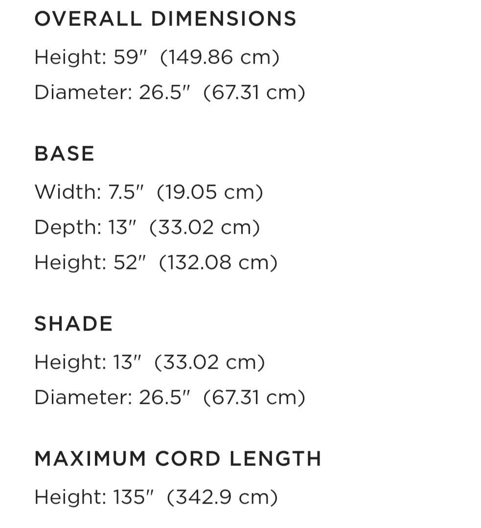 THE ONE × Gigi — Polished Stainless Steel Floor Lamp