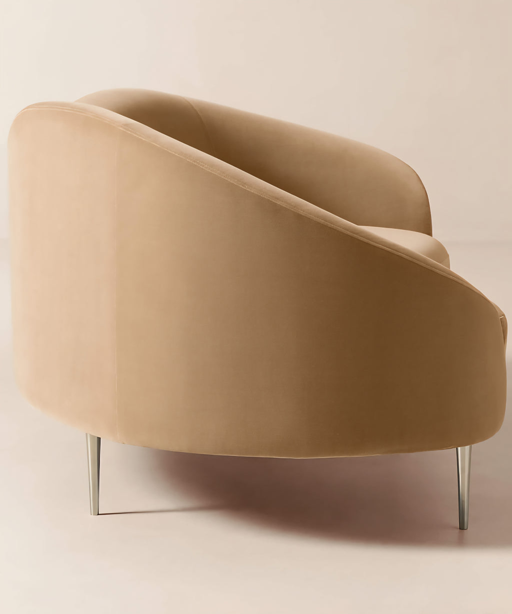 THE ONE × Curvo — White Performance Fabric Sofa by goop