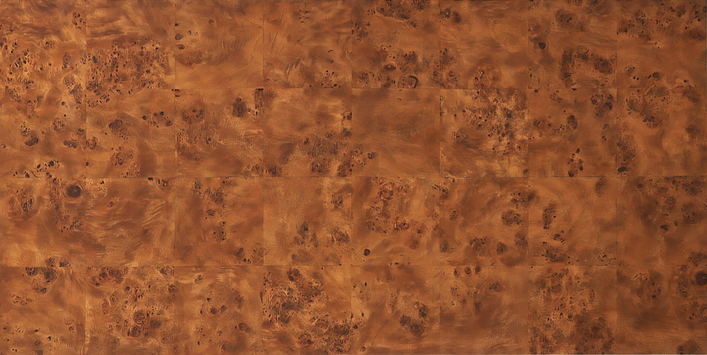 THE ONE × Scatola — Brown Burl Wood Coffee Table
