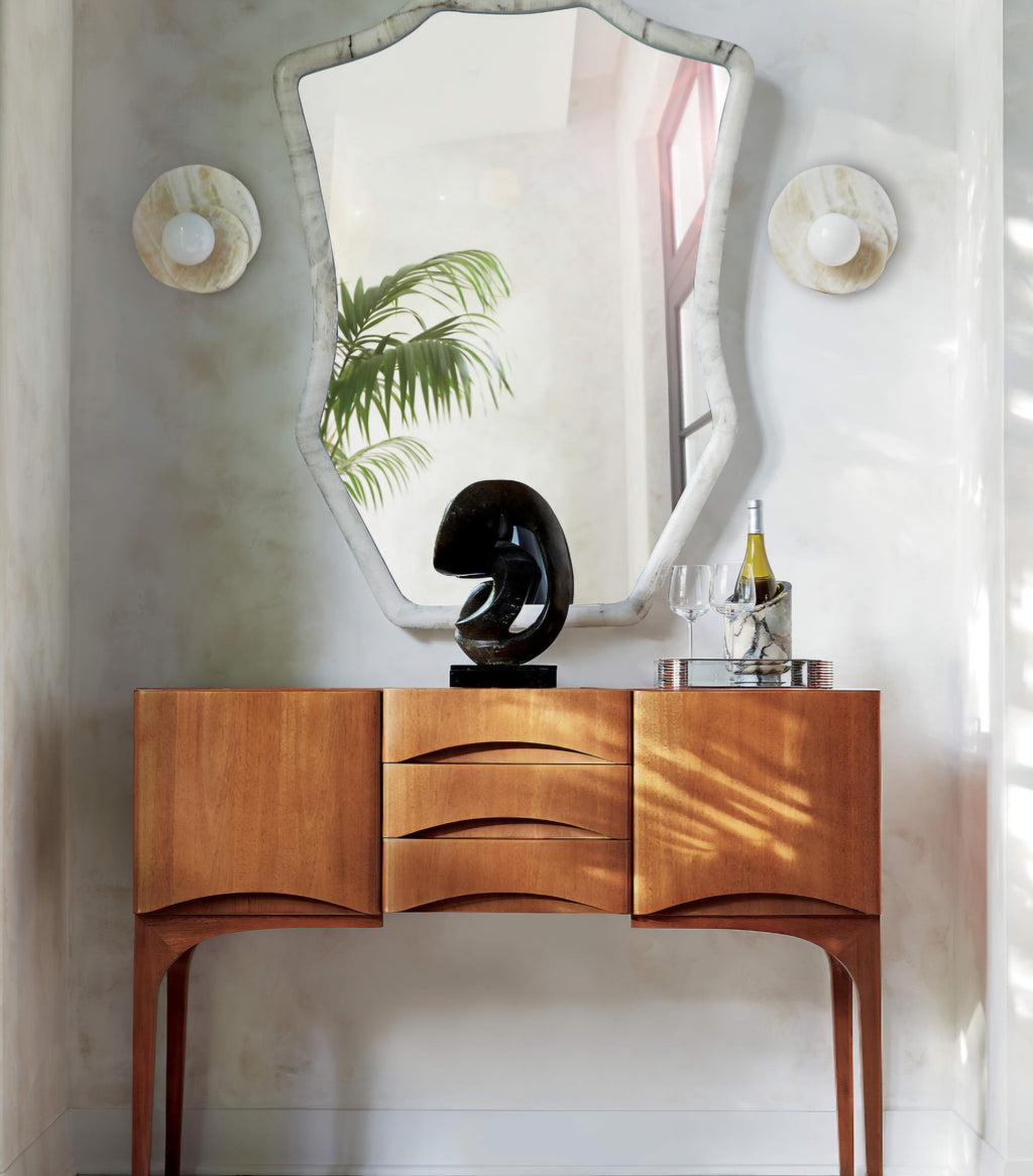 THE ONE × Astr — White Onyx Wall Sconce