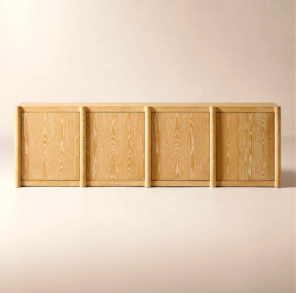THE ONE × Macron — Oak Media Console