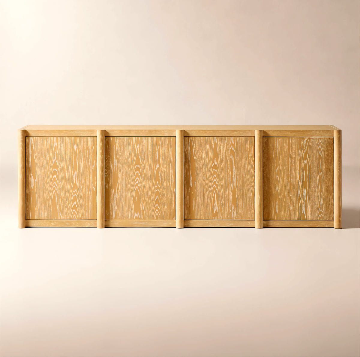 THE ONE × Macron — Oak Media Console