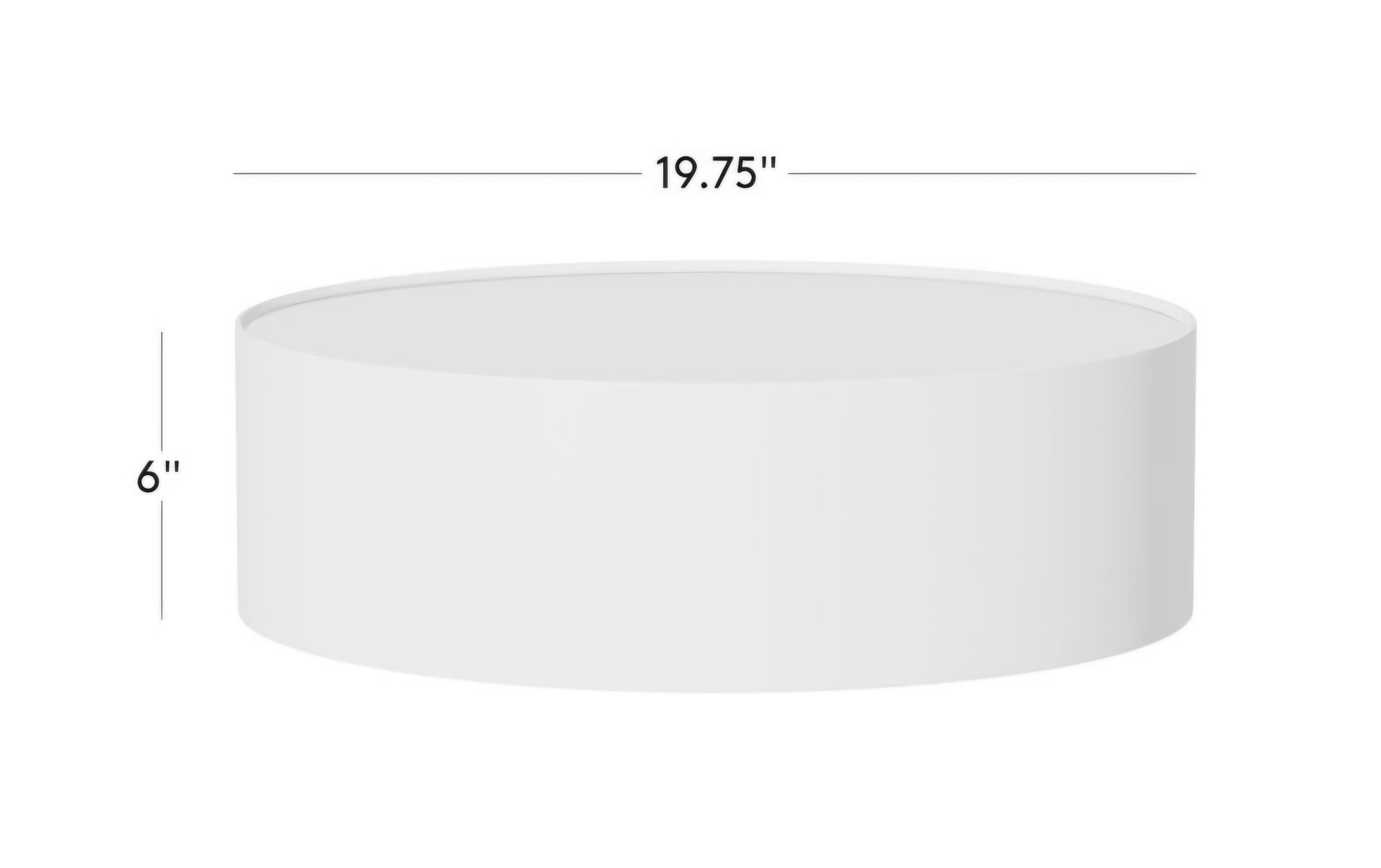 THE ONE × Drum — Flush Mount Light