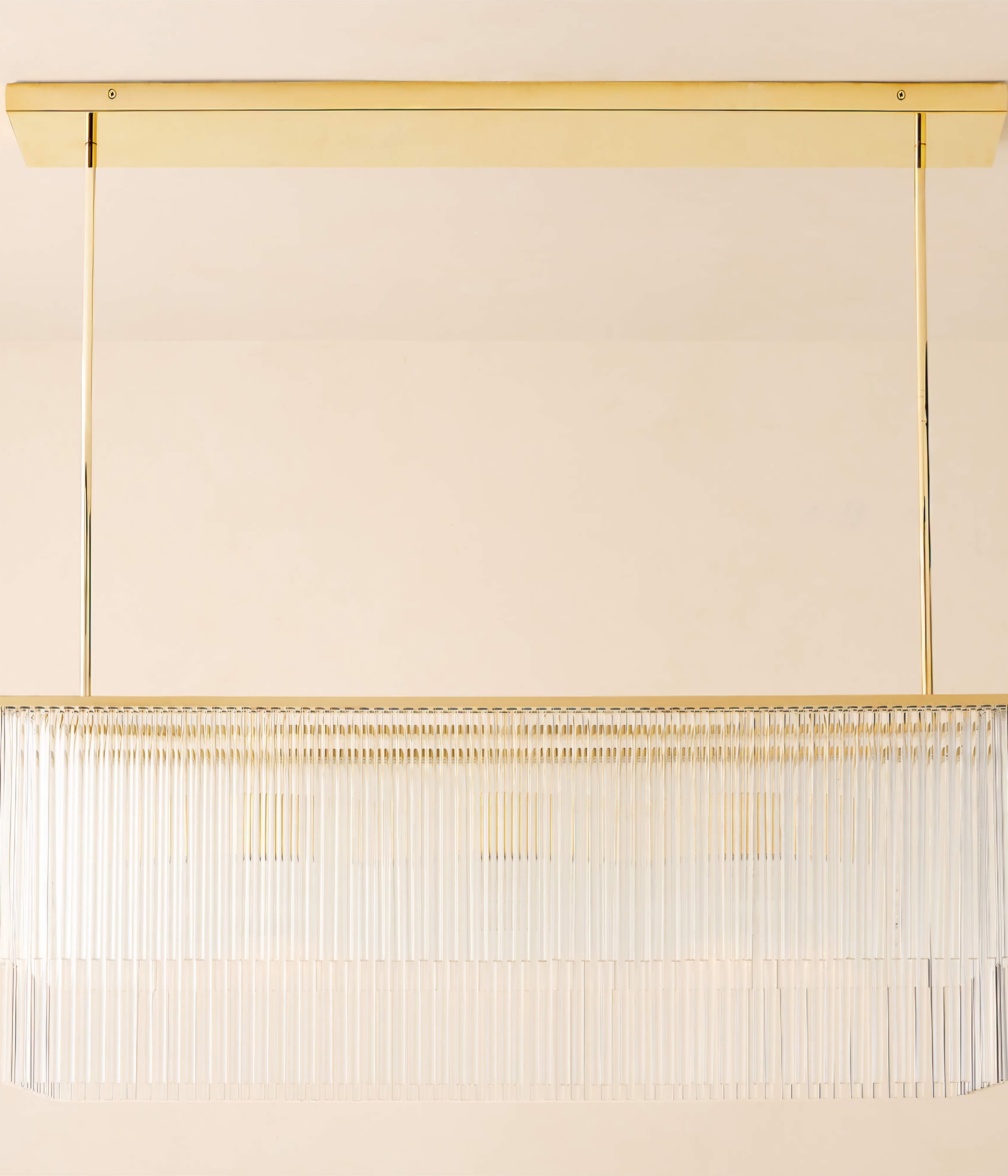 THE ONE × Stellar — 2-Tier Glass Chandelier Light
