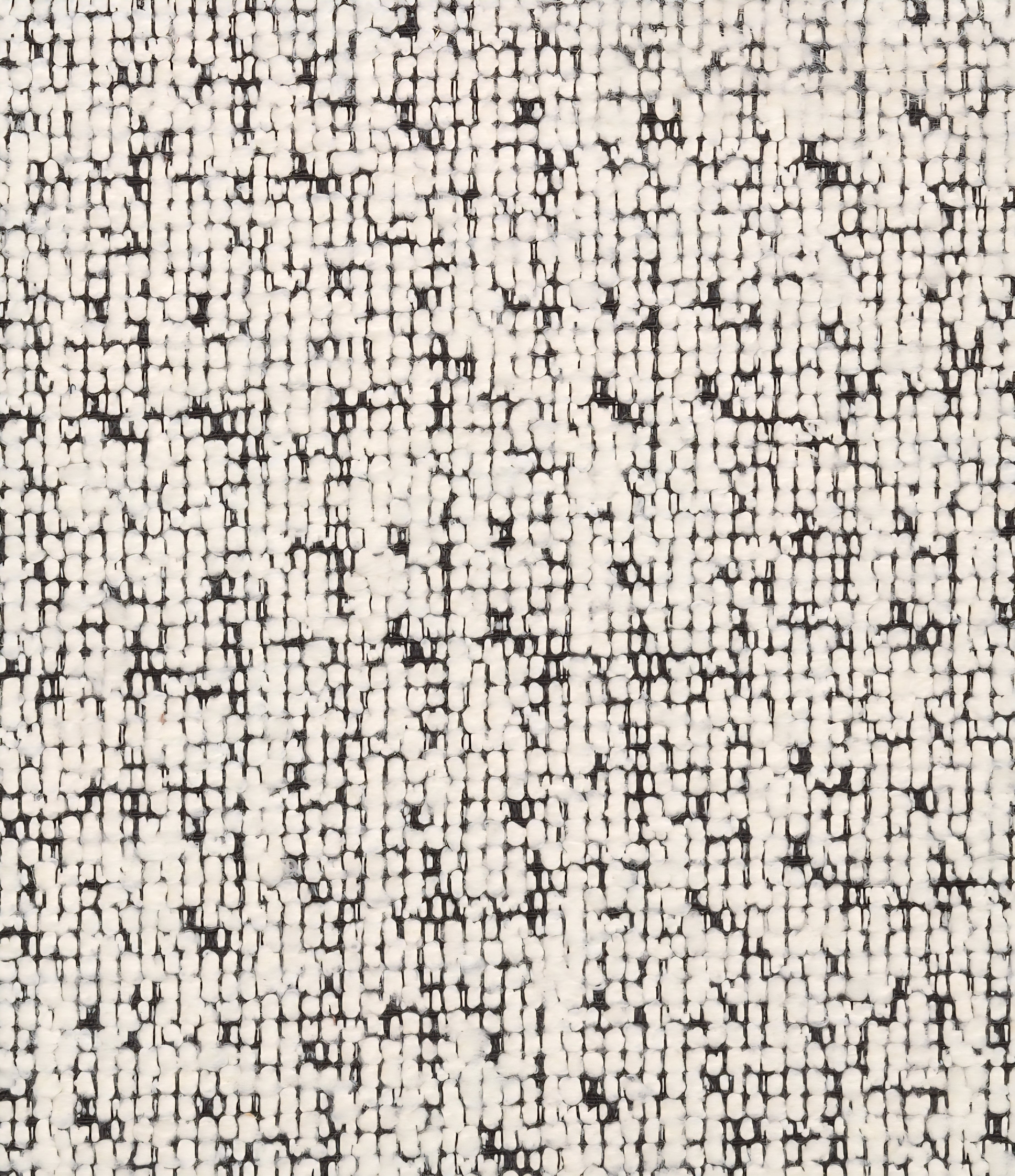 THE ONE × Mylene — Black and White Boucle Curved Sofa by goop