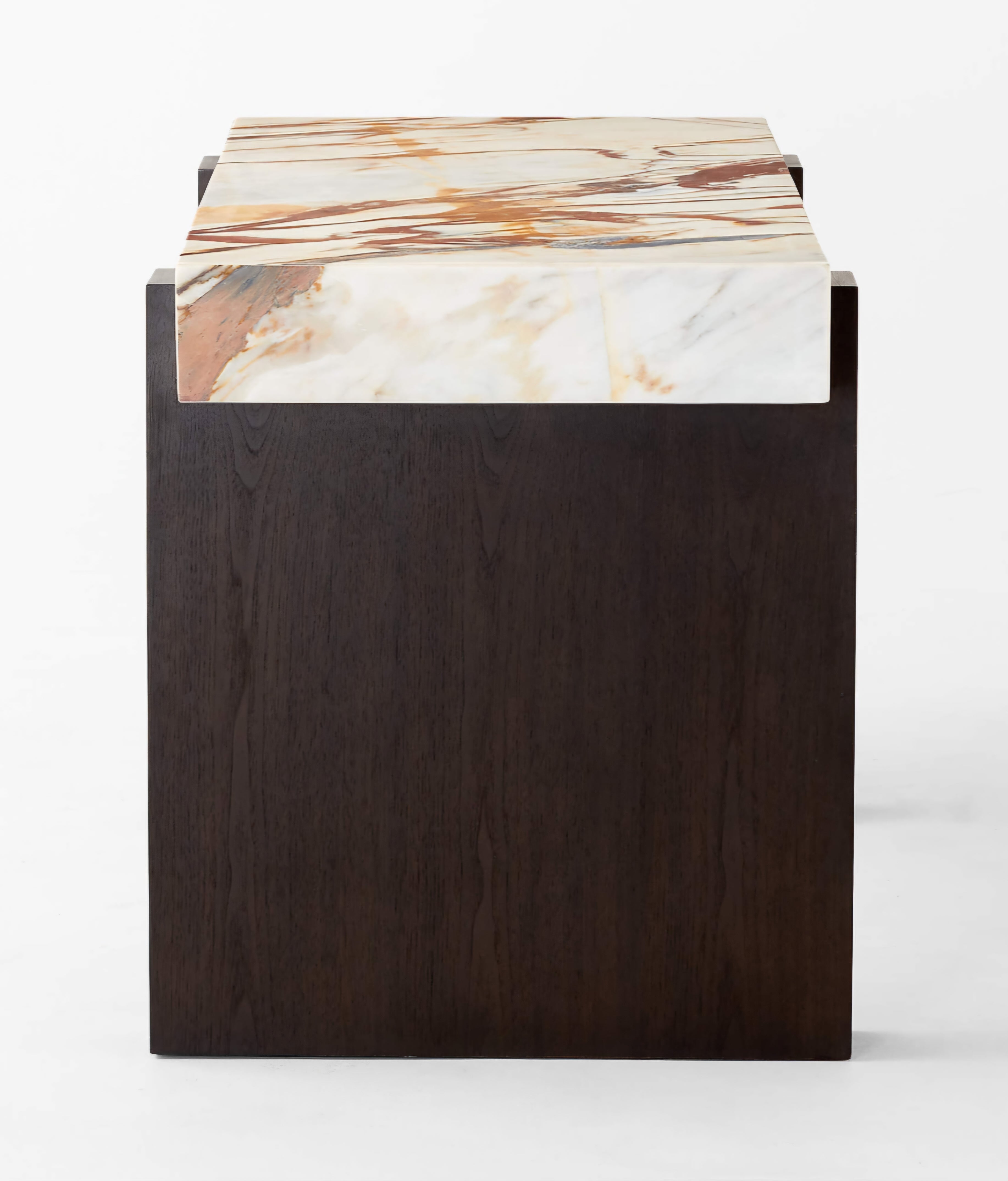 THE ONE × Spesso — 54" 2-Drawer Marble and Walnut Desk