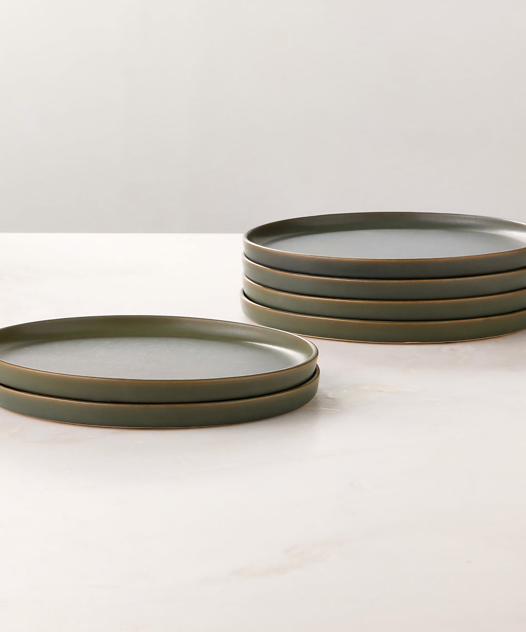 THE ONE × Drift — Matte Reactive Glaze Dinner Plates