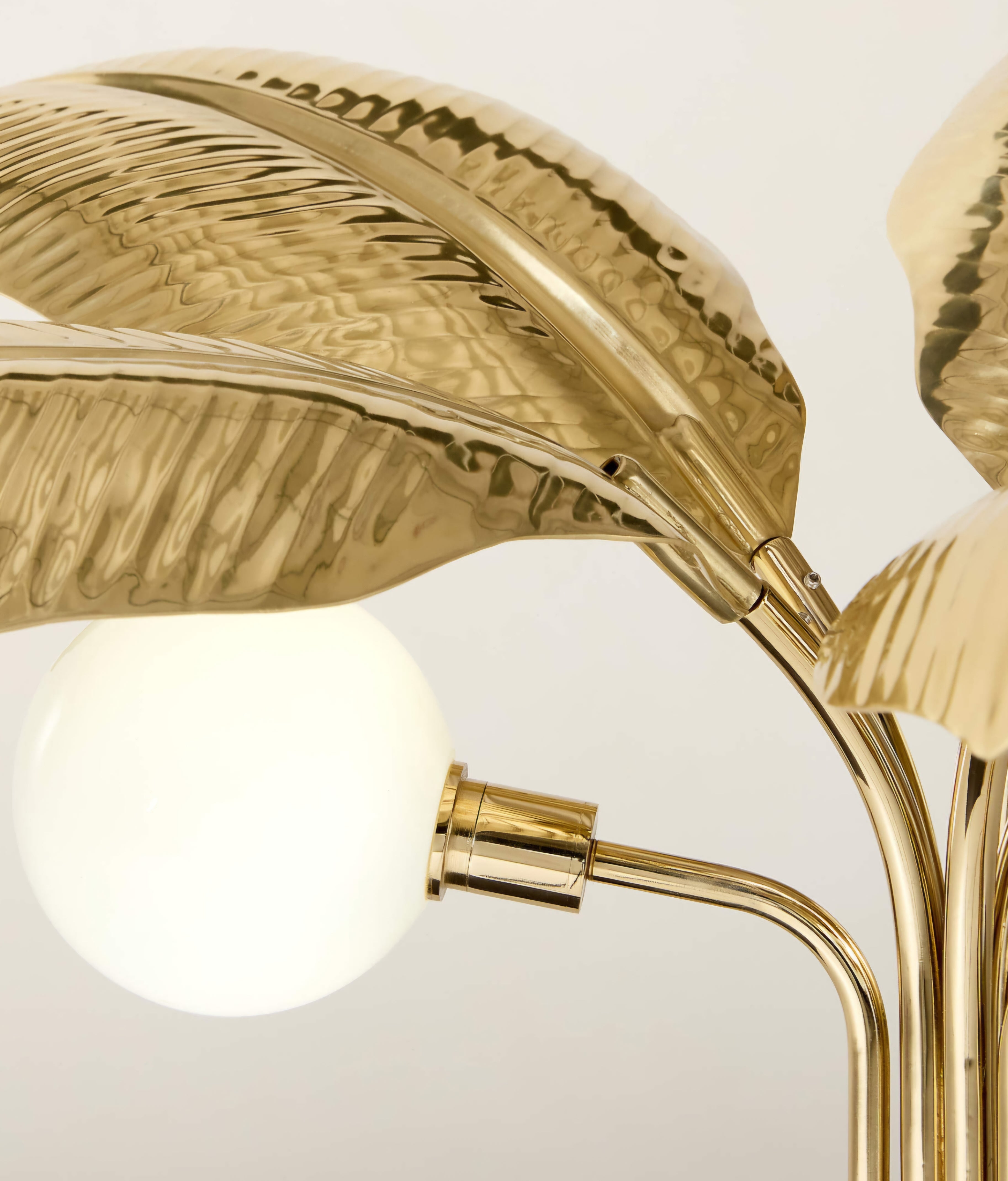 THE ONE × Palm — Brass Finish Floor Lamp