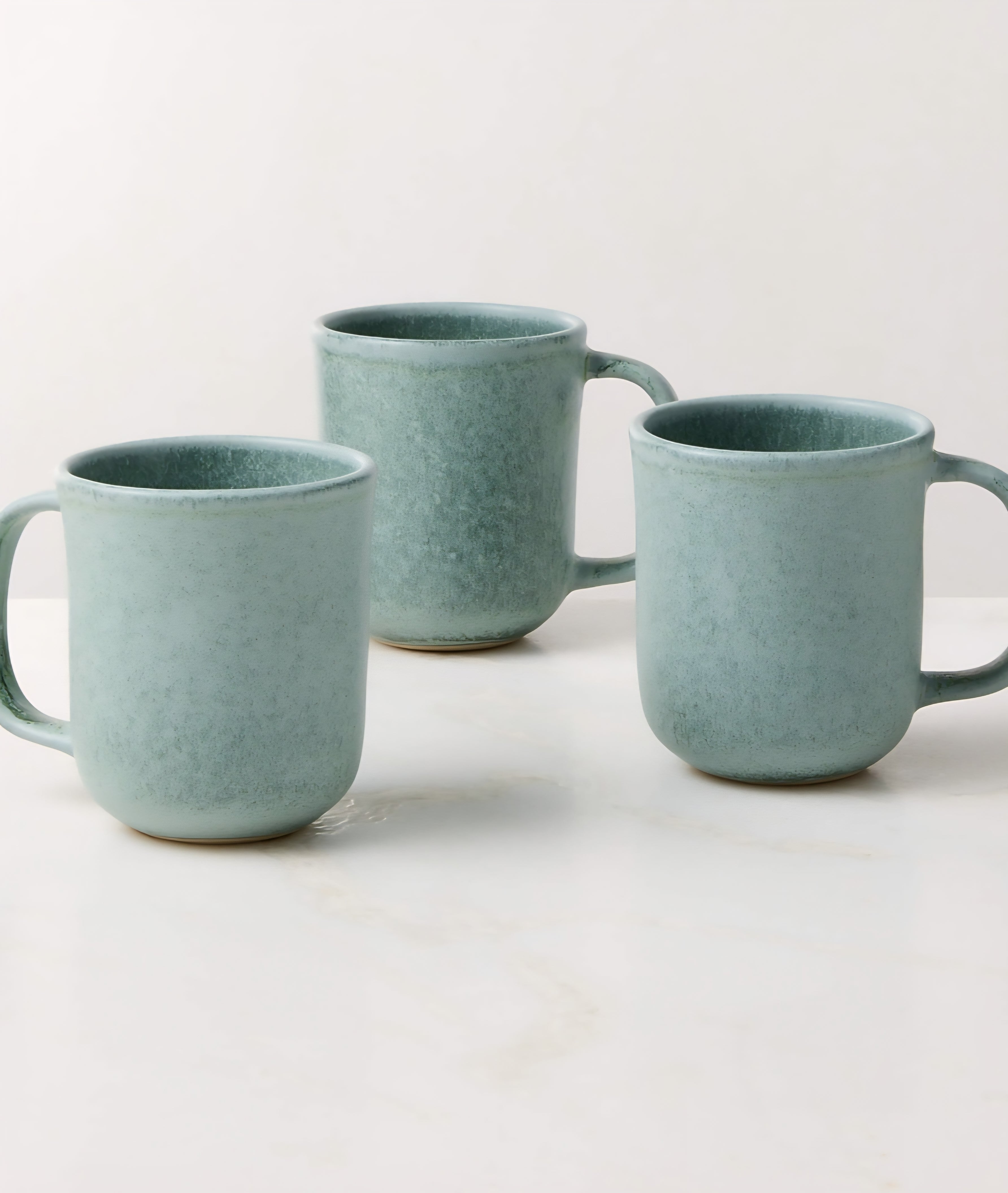 THE ONE × Drift — Reactive Glaze Mugs (Set of 6)