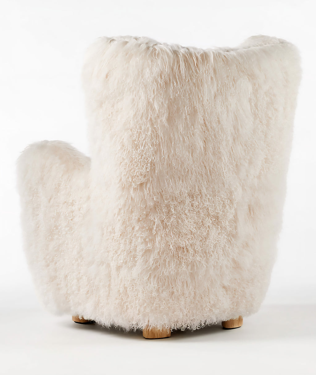 THE ONE × Mongolian Sheepskin Accent Chair