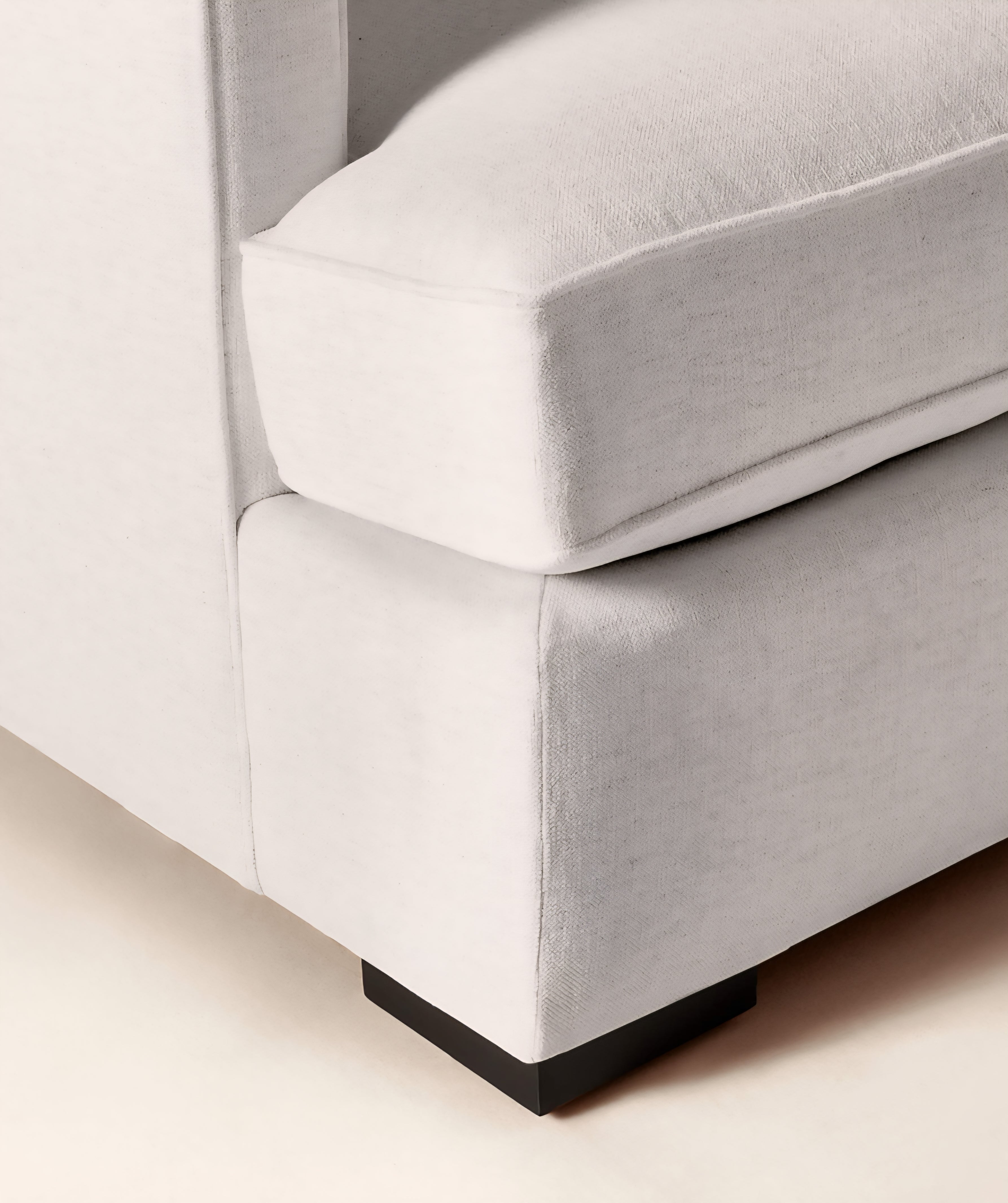 THE ONE × Eastman — White Performance Fabric Sofa