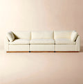 THE ONE × Stormo — Ivory Boucle Sectional Sofa