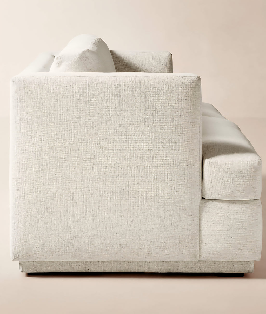 THE ONE × Seneca — Off-White Performance Fabric Sleeper Sofa