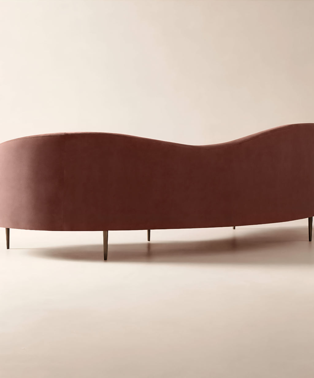 THE ONE × Curvo — White Performance Fabric Sofa by goop