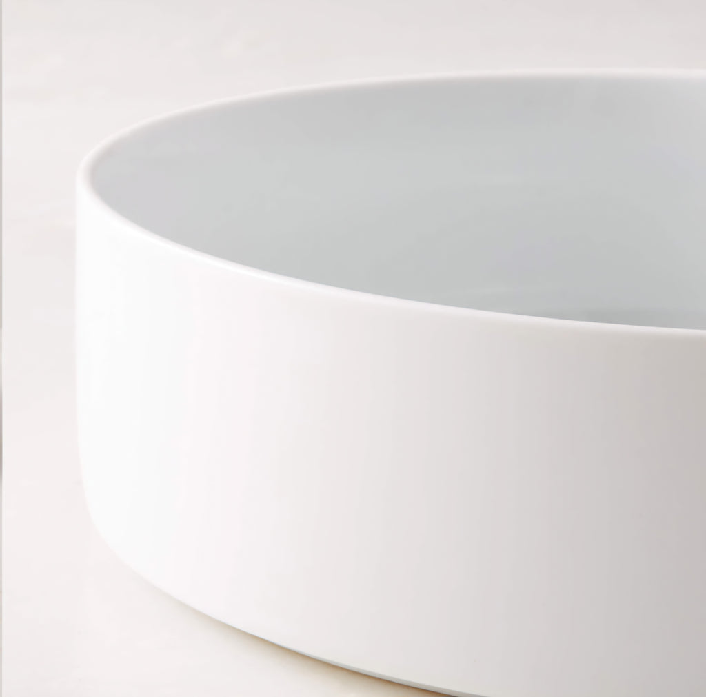 THE ONE × Frank — White Serving Bowl