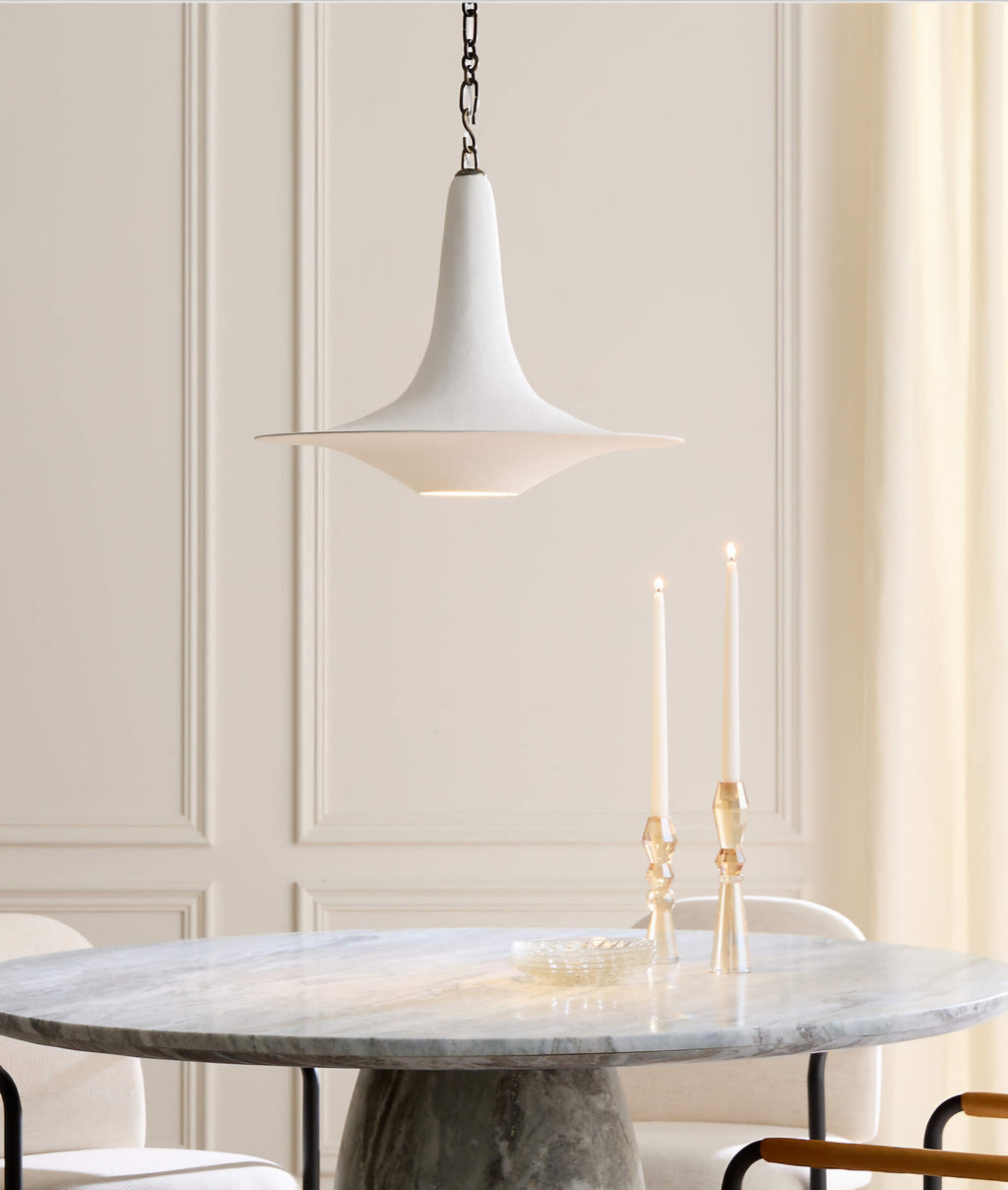 THE ONE × Niko — Plaster Round Pendant Light