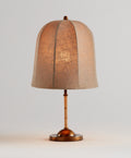 THE ONE × Allegra — Rattan and Linen Table Lamp
