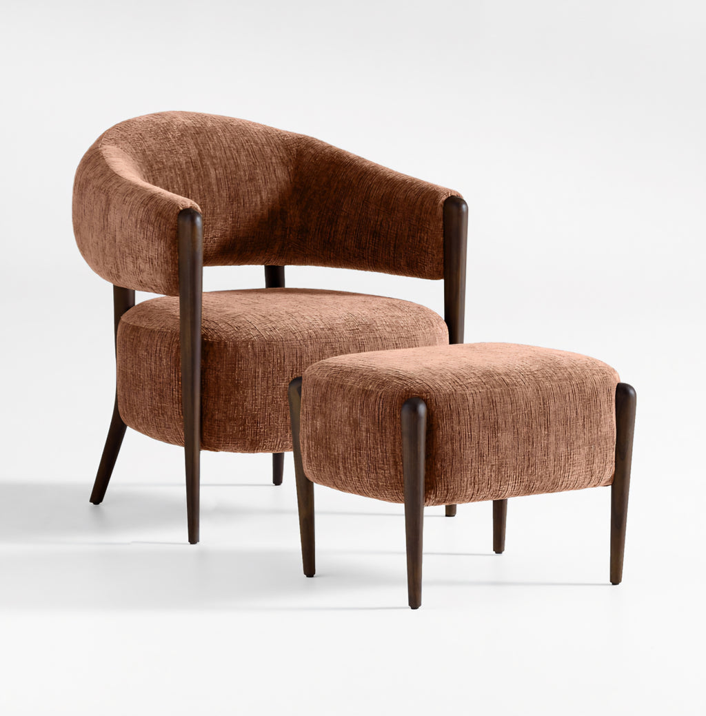 THE ONE × Santi — Wood Ottoman