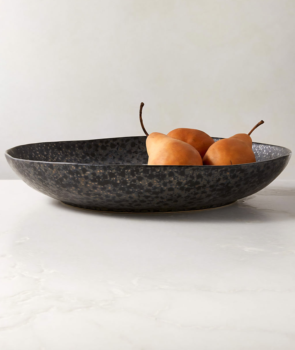 THE ONE × Hyacinth — Serving Bowl with Reactive Glaze