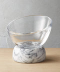 THE ONE × Askew — Marble and Glass Serving Bowls