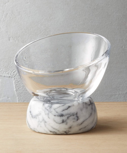 THE ONE × Askew — Marble and Glass Serving Bowls