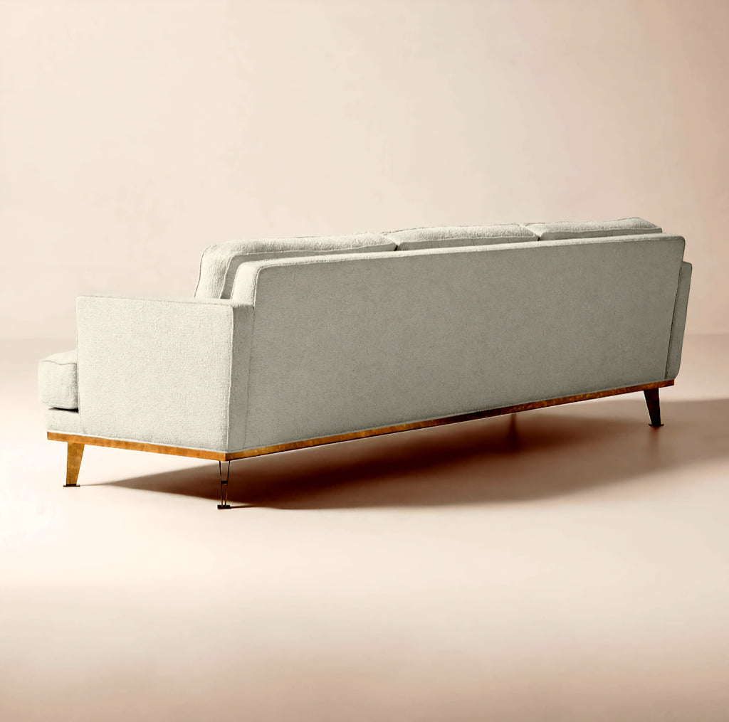 THE ONE × Itero — Off White Performance Fabric Sofa