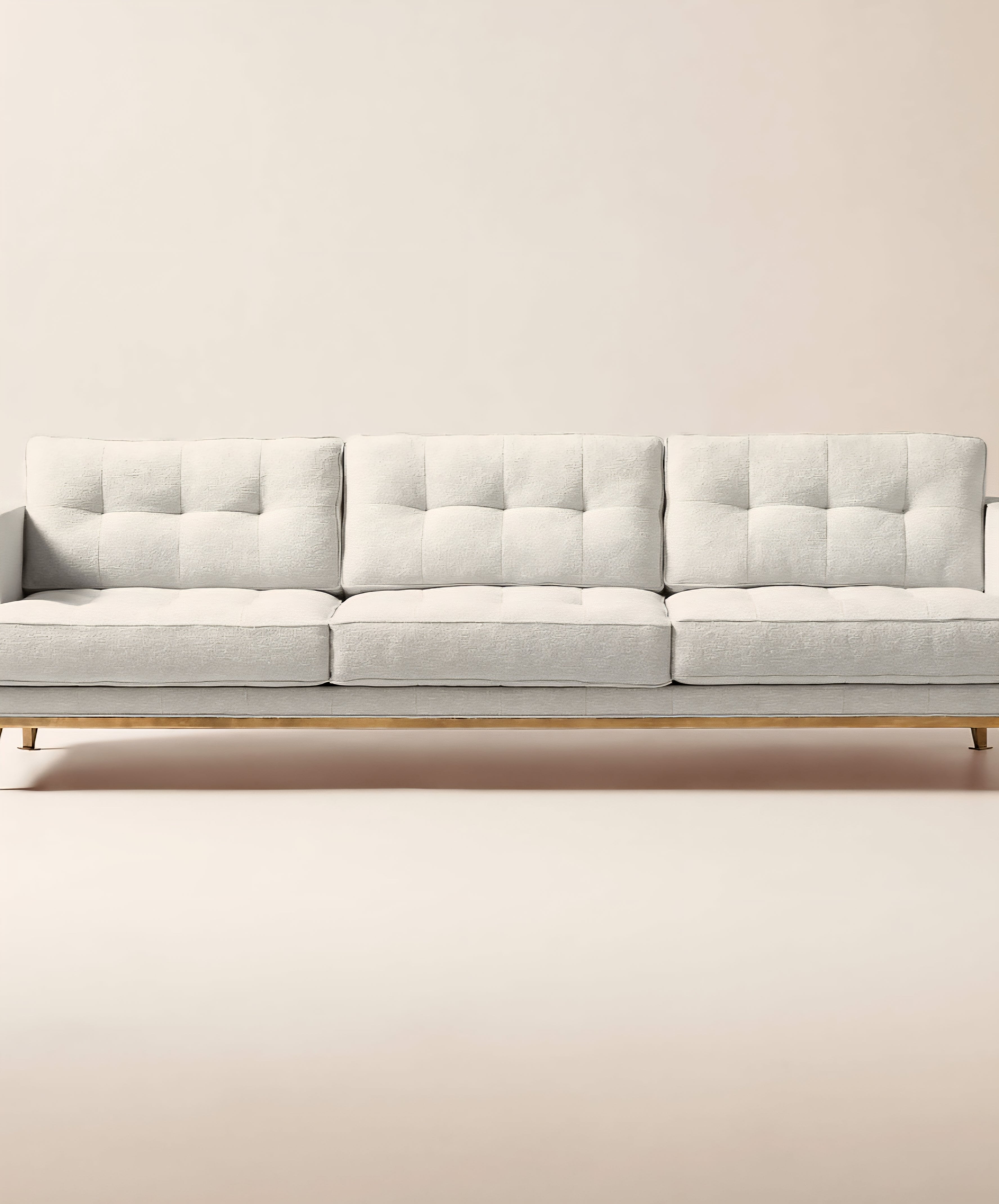 THE ONE × Itero — Off White Performance Fabric Sofa