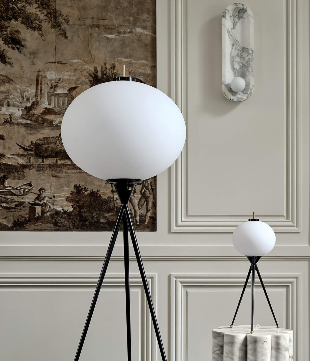 THE ONE × Montaigne — Black Tripod Floor Lamp