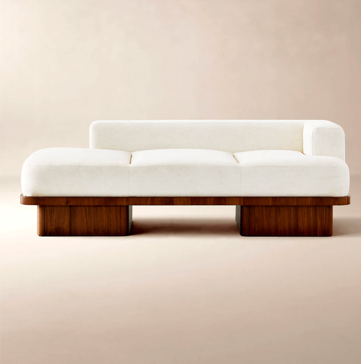 THE ONE × Serafin — Brown Leather Daybed