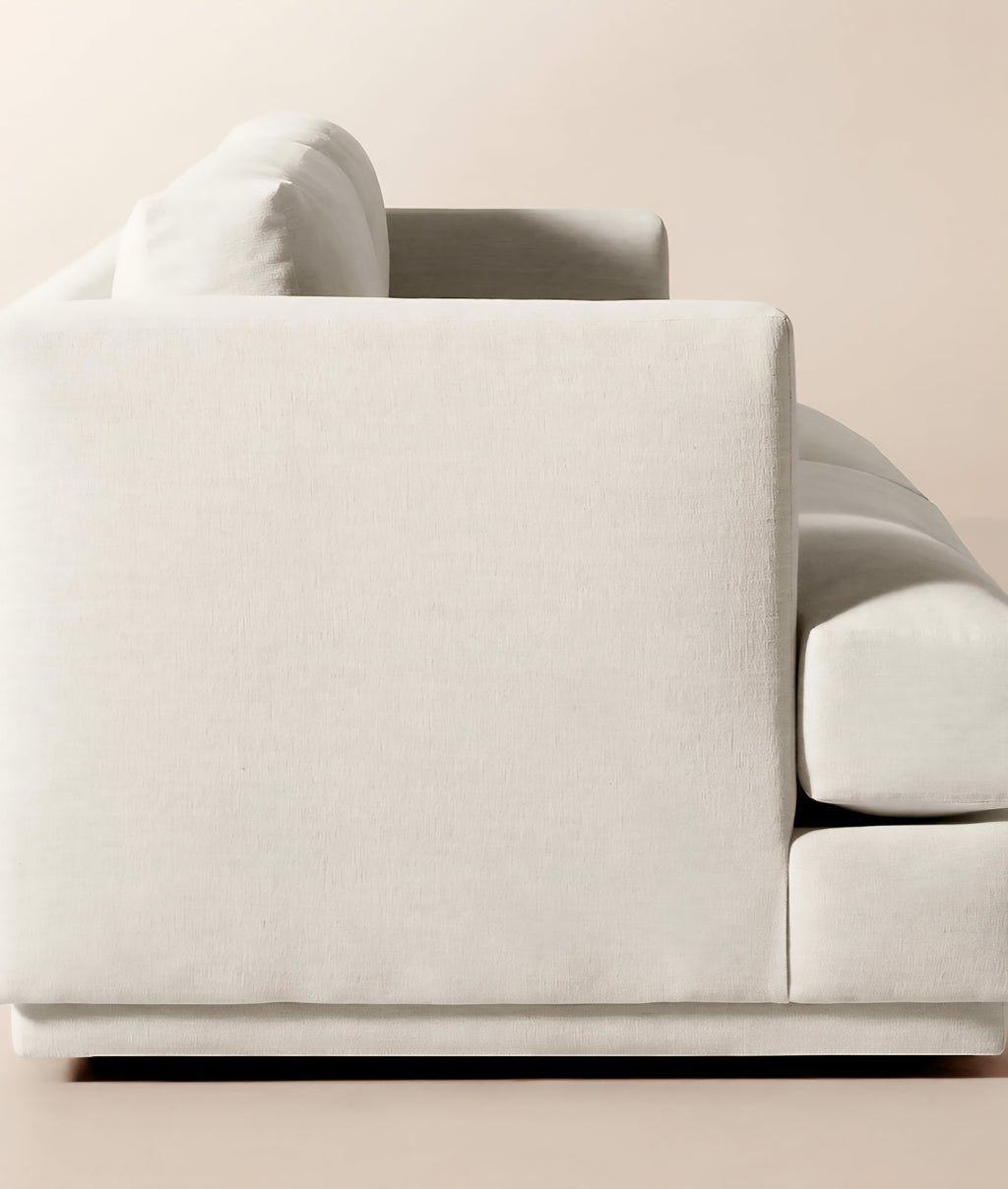 THE ONE × Seneca — Off-White Performance Fabric Sleeper Sofa