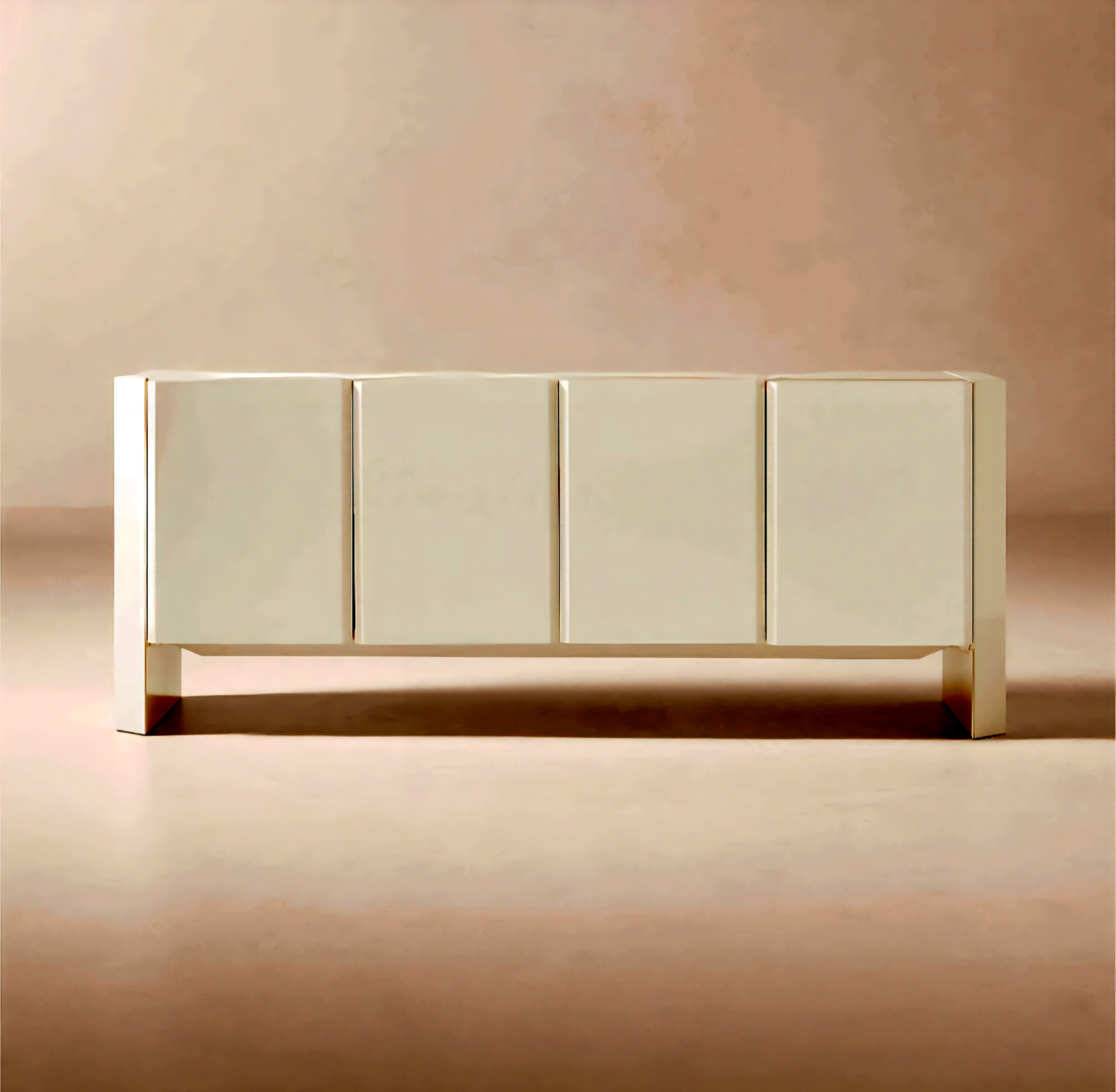 THE ONE × Kirnan — Dark Green High-Gloss Lacquered Credenza