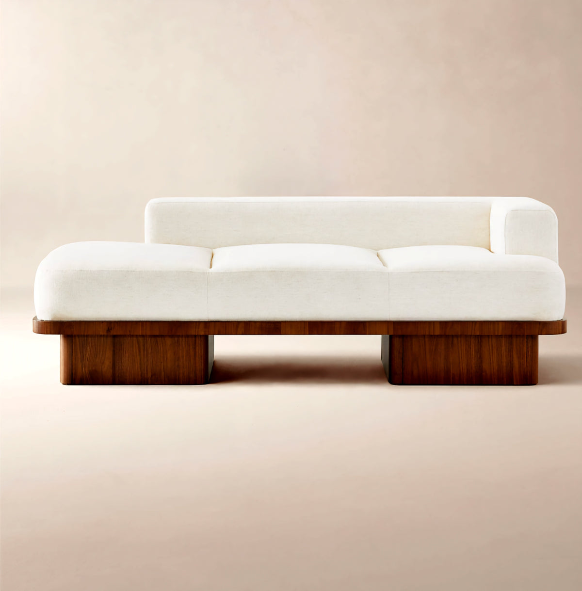 THE ONE × Serafin — Brown Leather Daybed