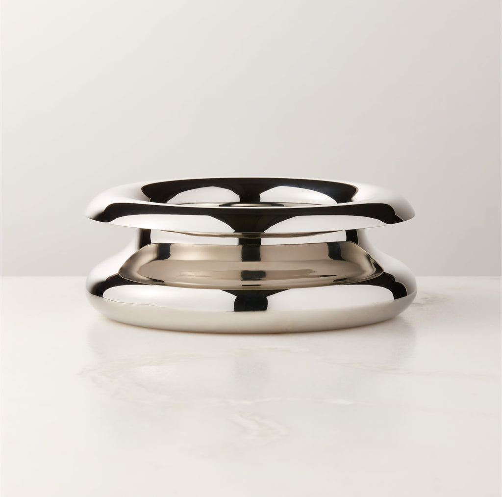 THE ONE × Piero — Polished Stainless Steel Serving Bowl