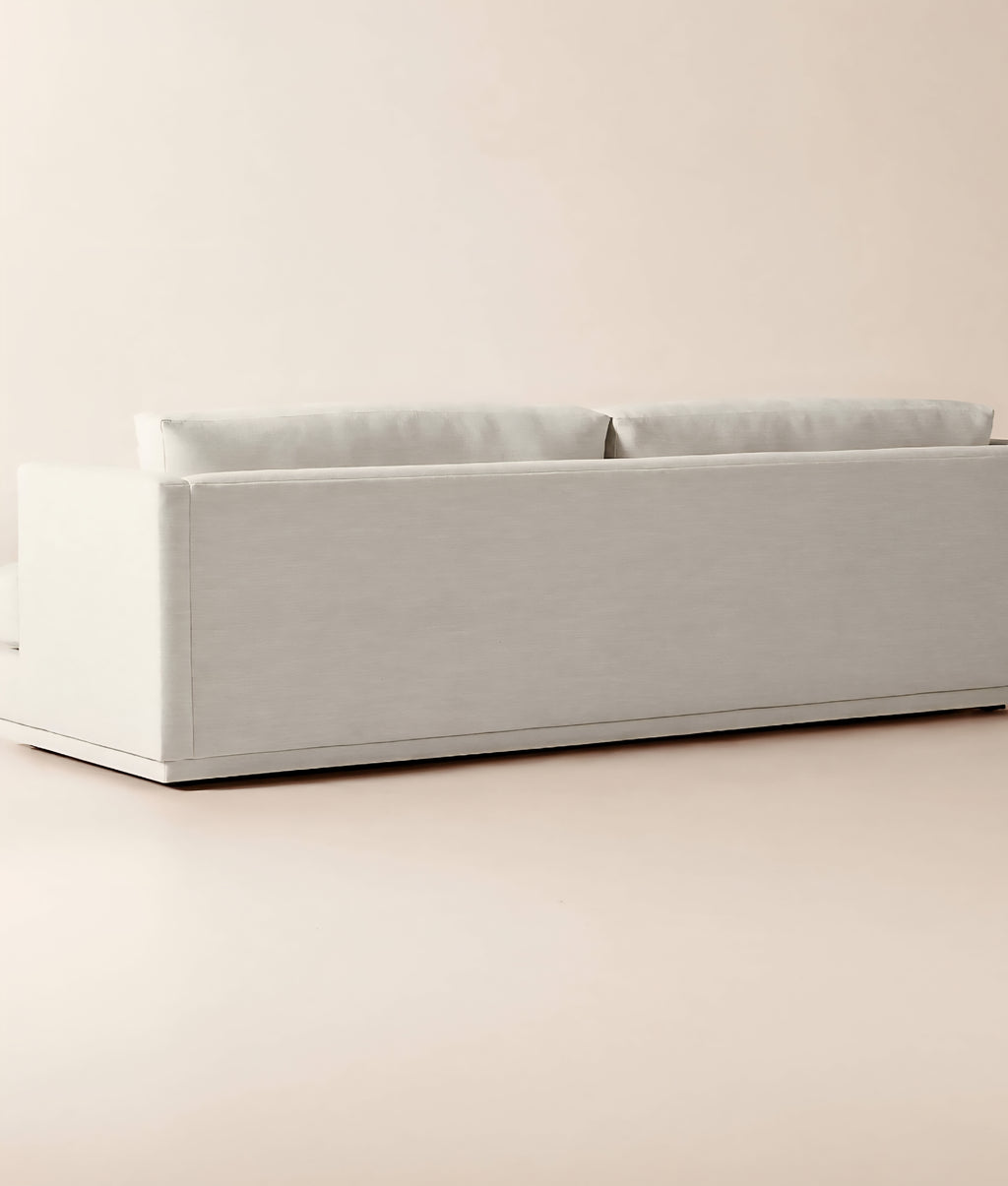 THE ONE × Seneca — Off-White Performance Fabric Sleeper Sofa