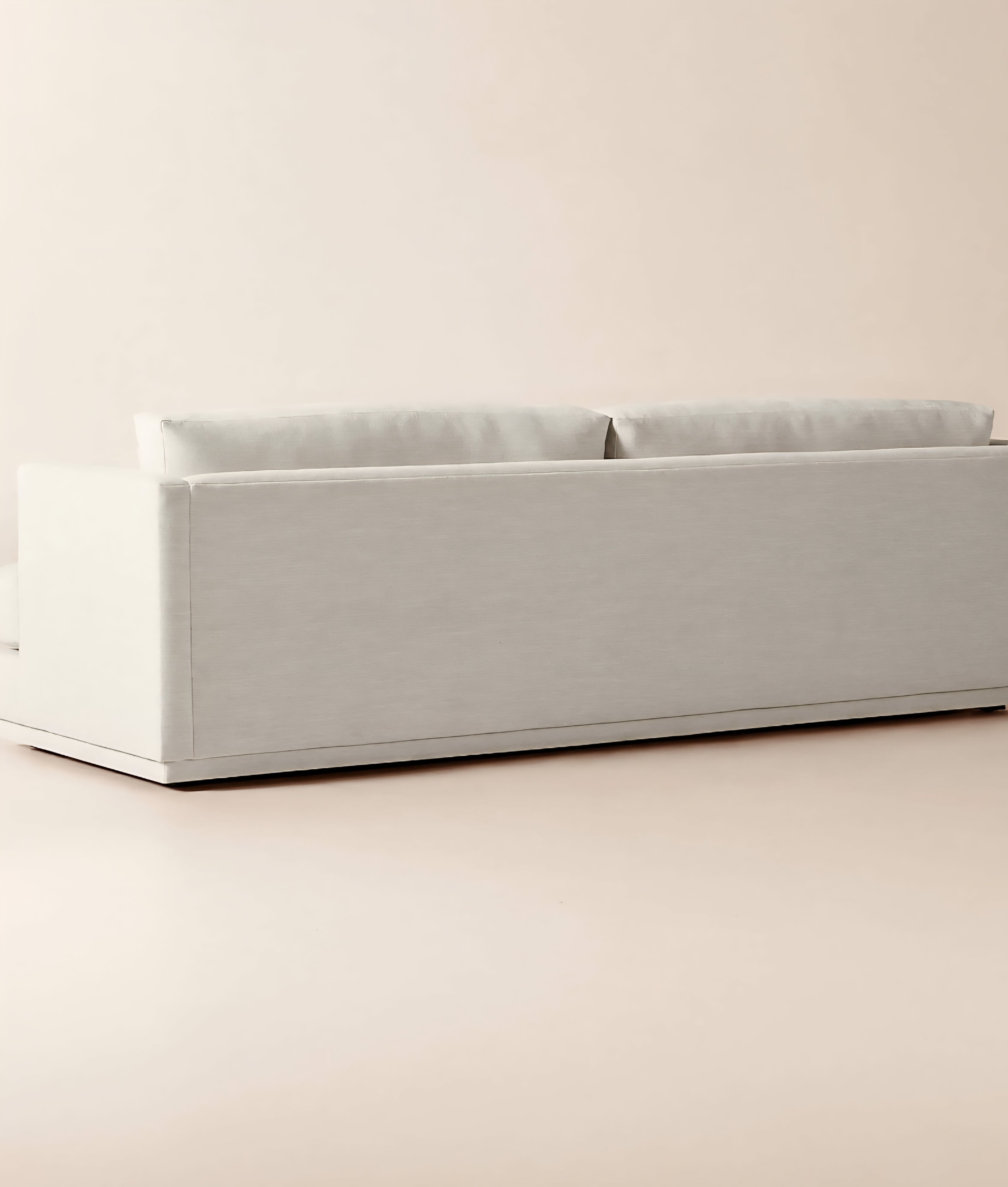 THE ONE × Seneca — Off-White Performance Fabric Sleeper Sofa
