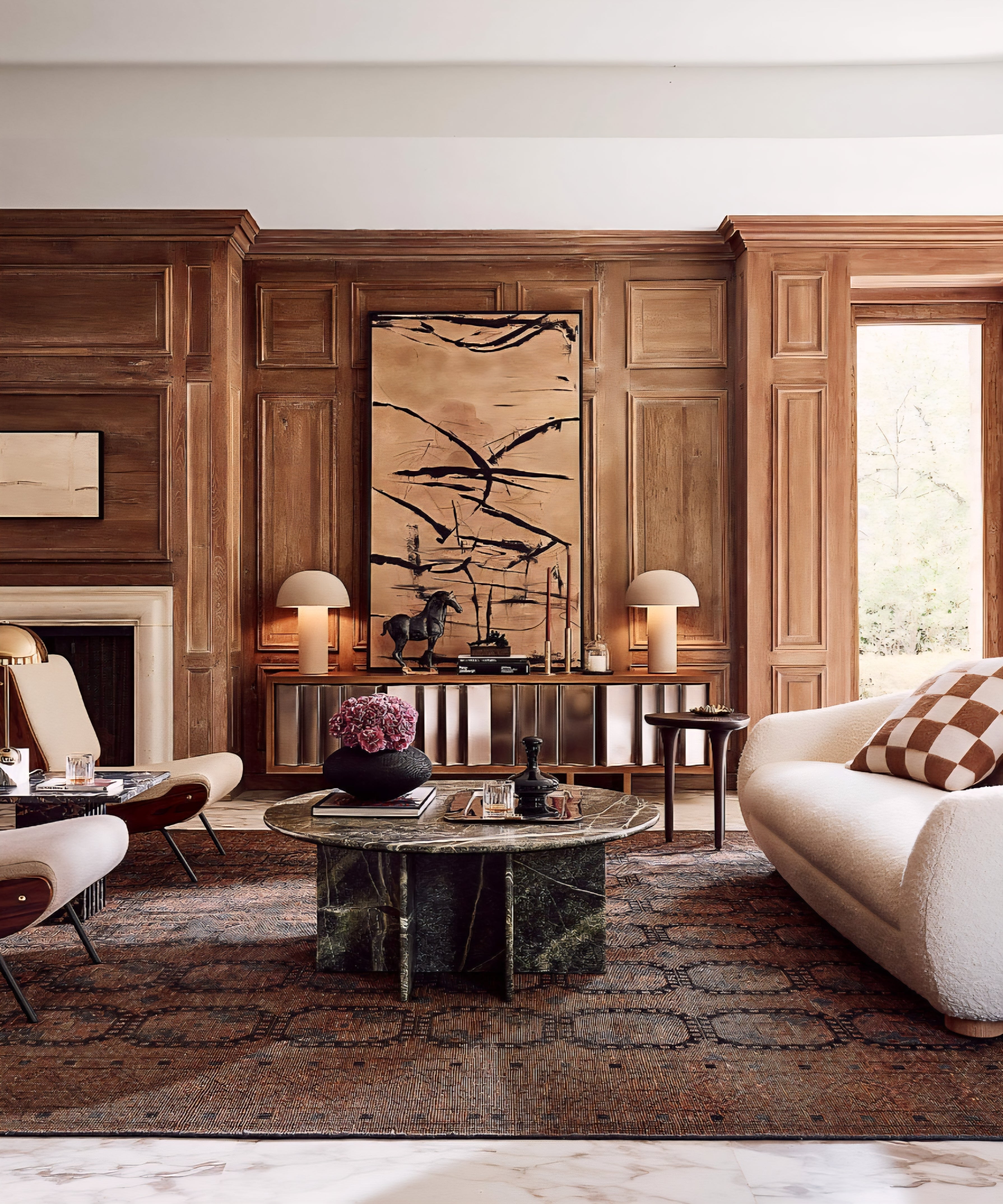 THE ONE × Kibo — Steel and Oak Media Console