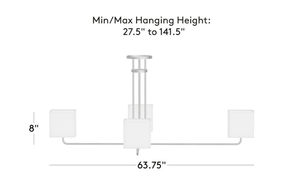 THE ONE × Archer — Multi-Arm Aged Brass Chandelier
