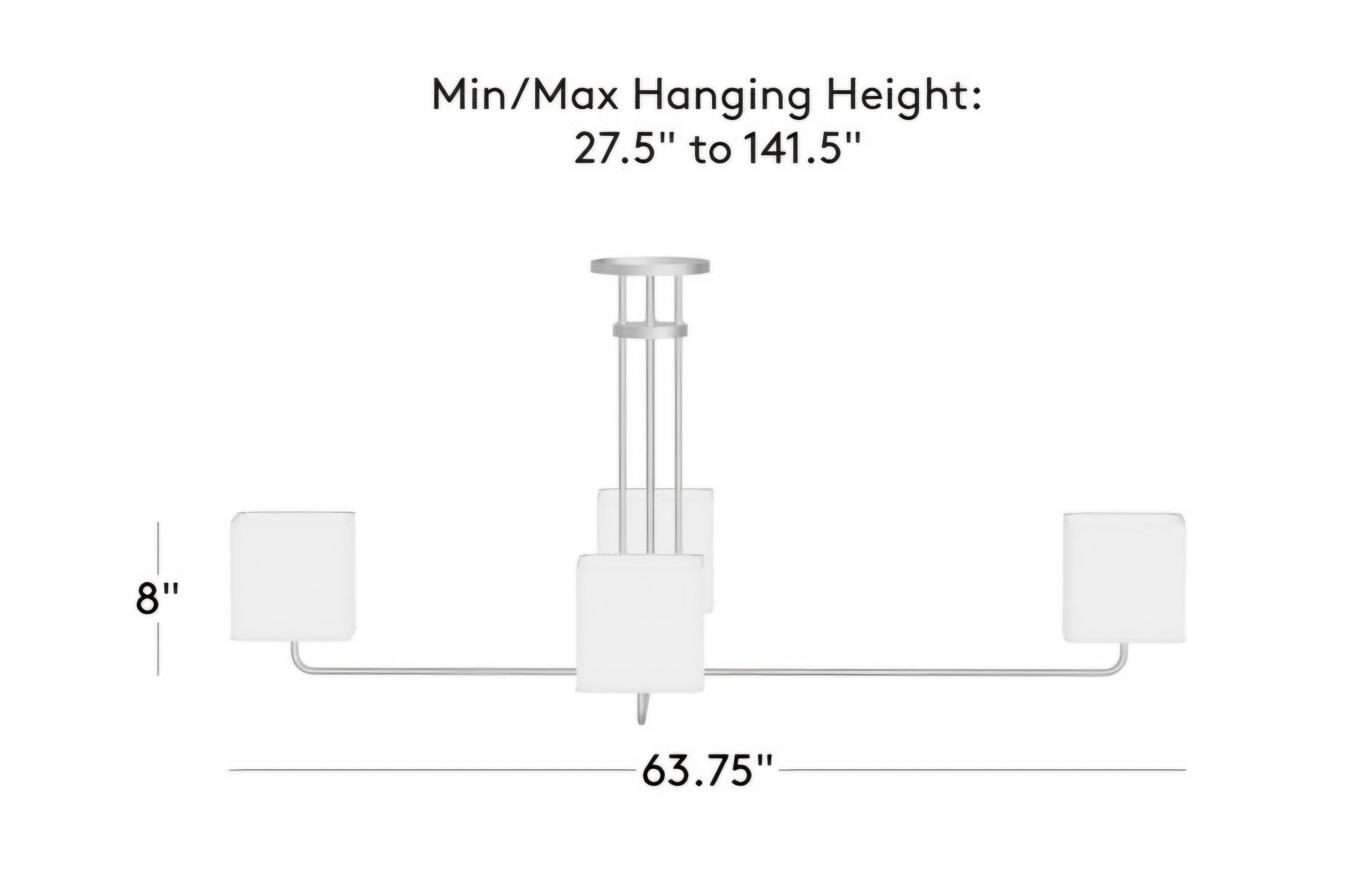 THE ONE × Archer — Multi-Arm Aged Brass Chandelier