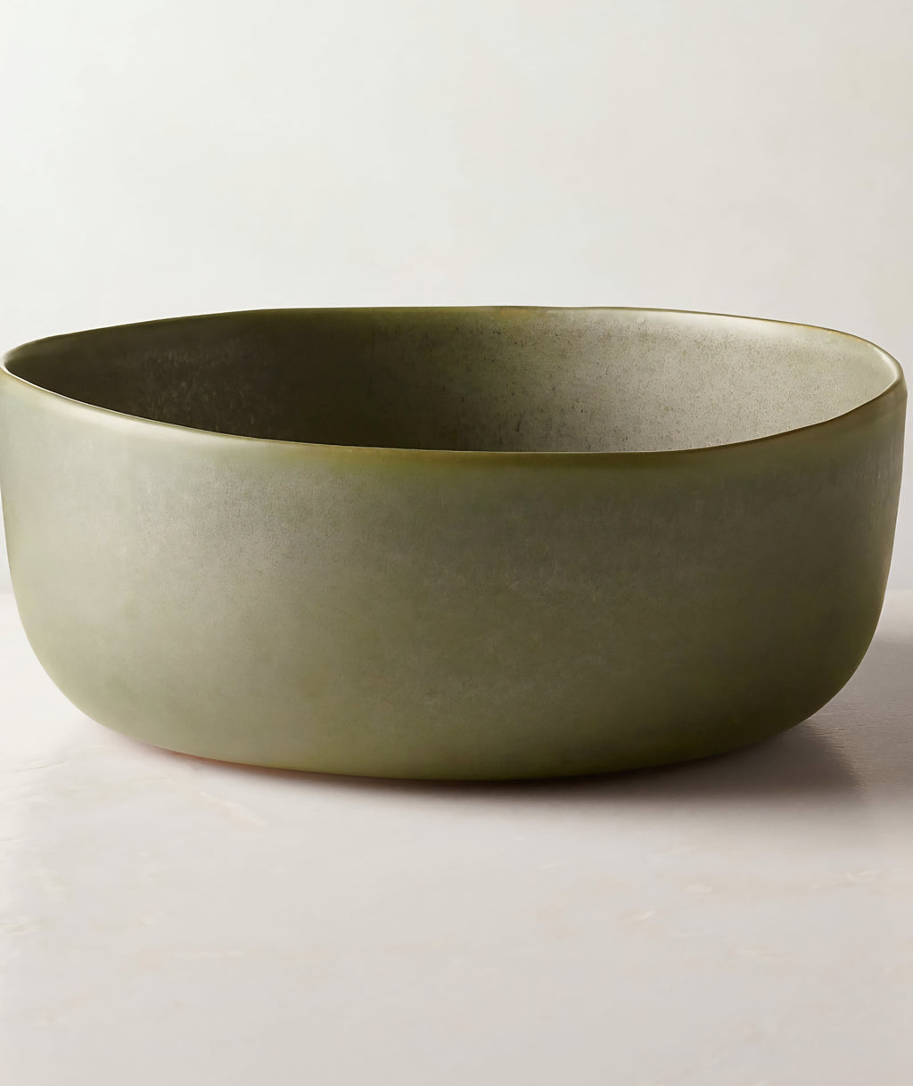 THE ONE × Drift — Grey Serving Bowl with Reactive Glaze