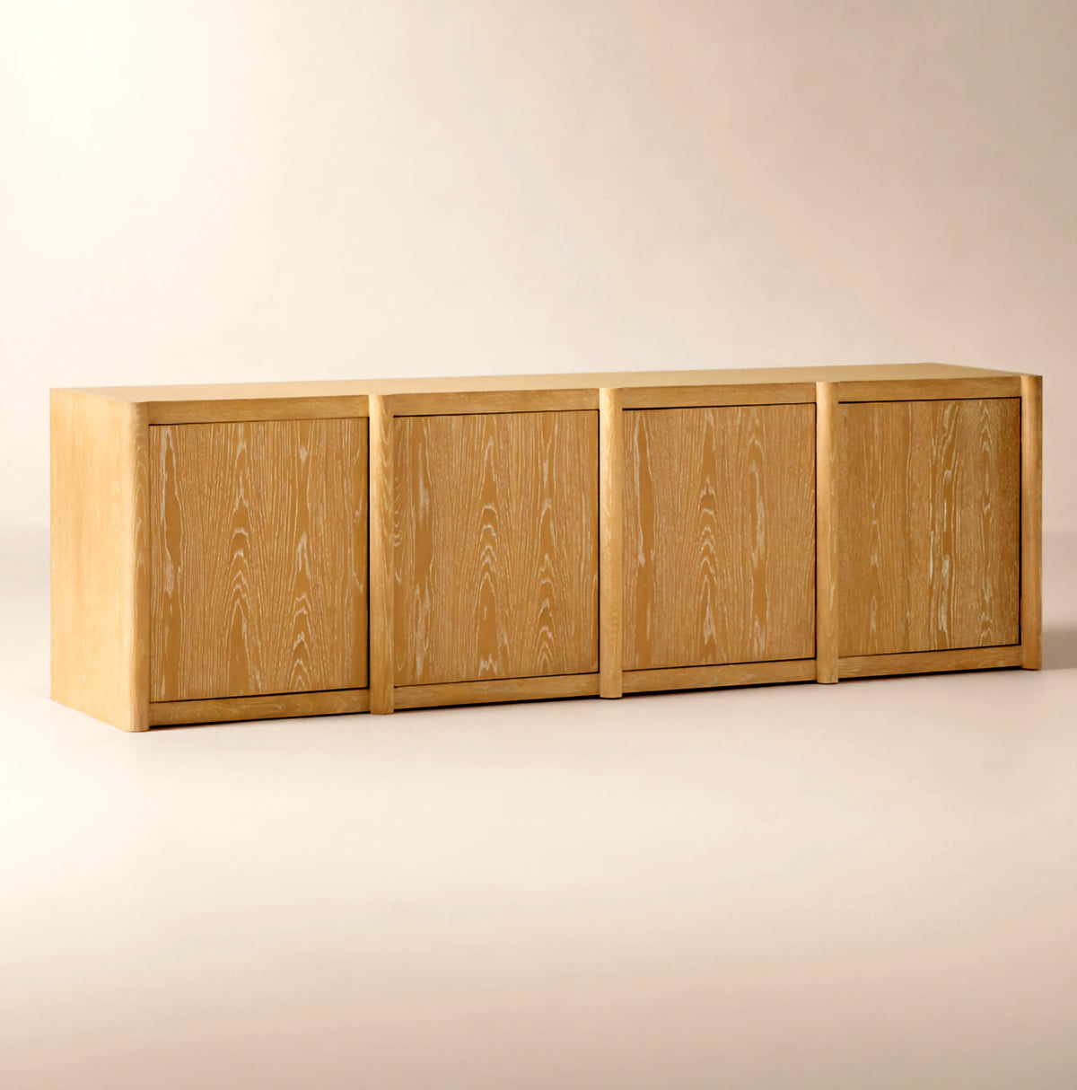 THE ONE × Macron — Oak Media Console