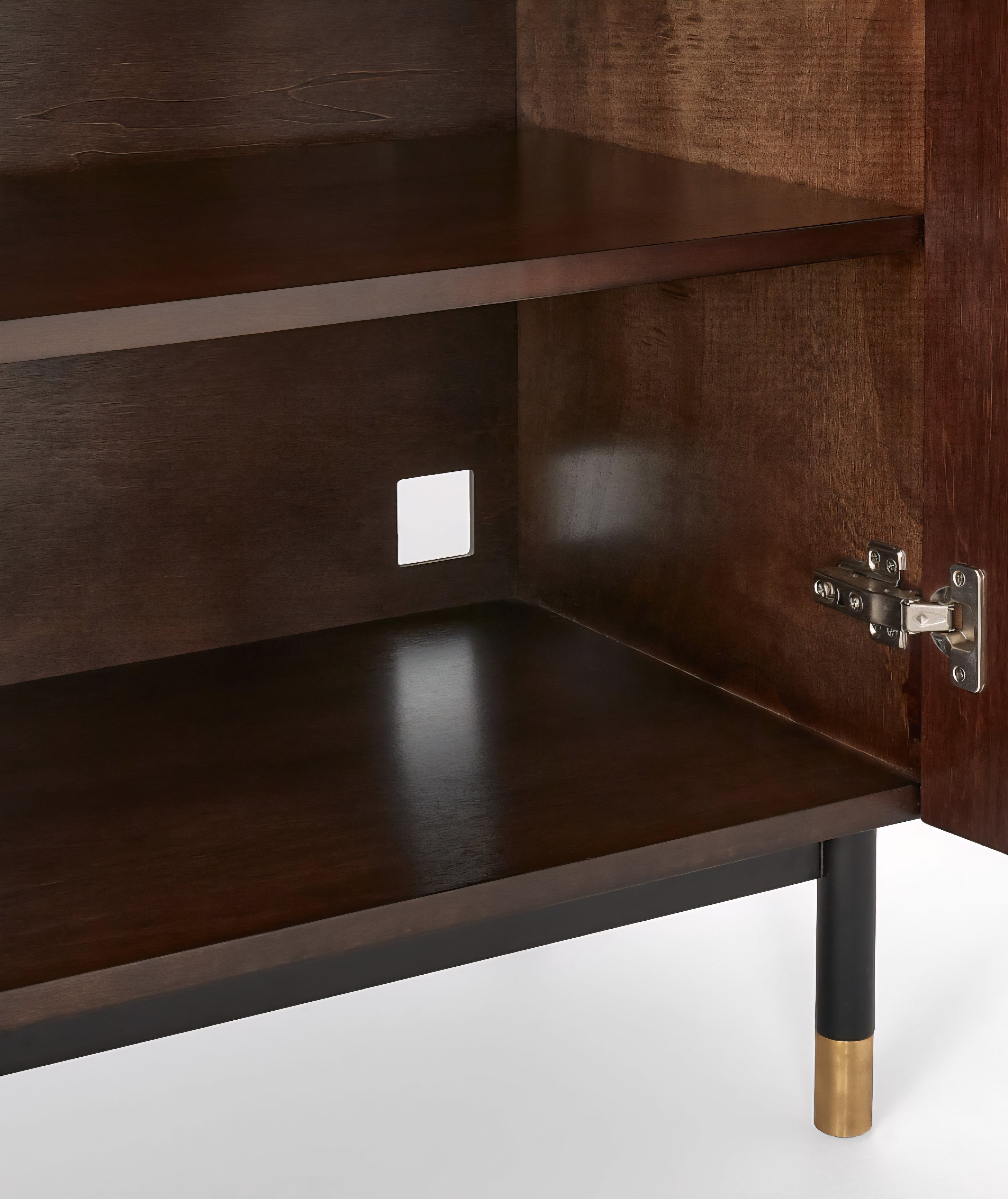 THE ONE × Carbon — Burl Wood Media Console (82")