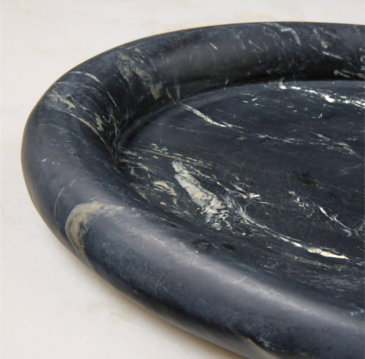 THE ONE × Pave — Oval Marble Serving Tray