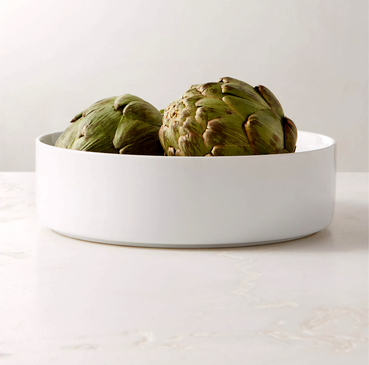 THE ONE × Frank — White Serving Bowl