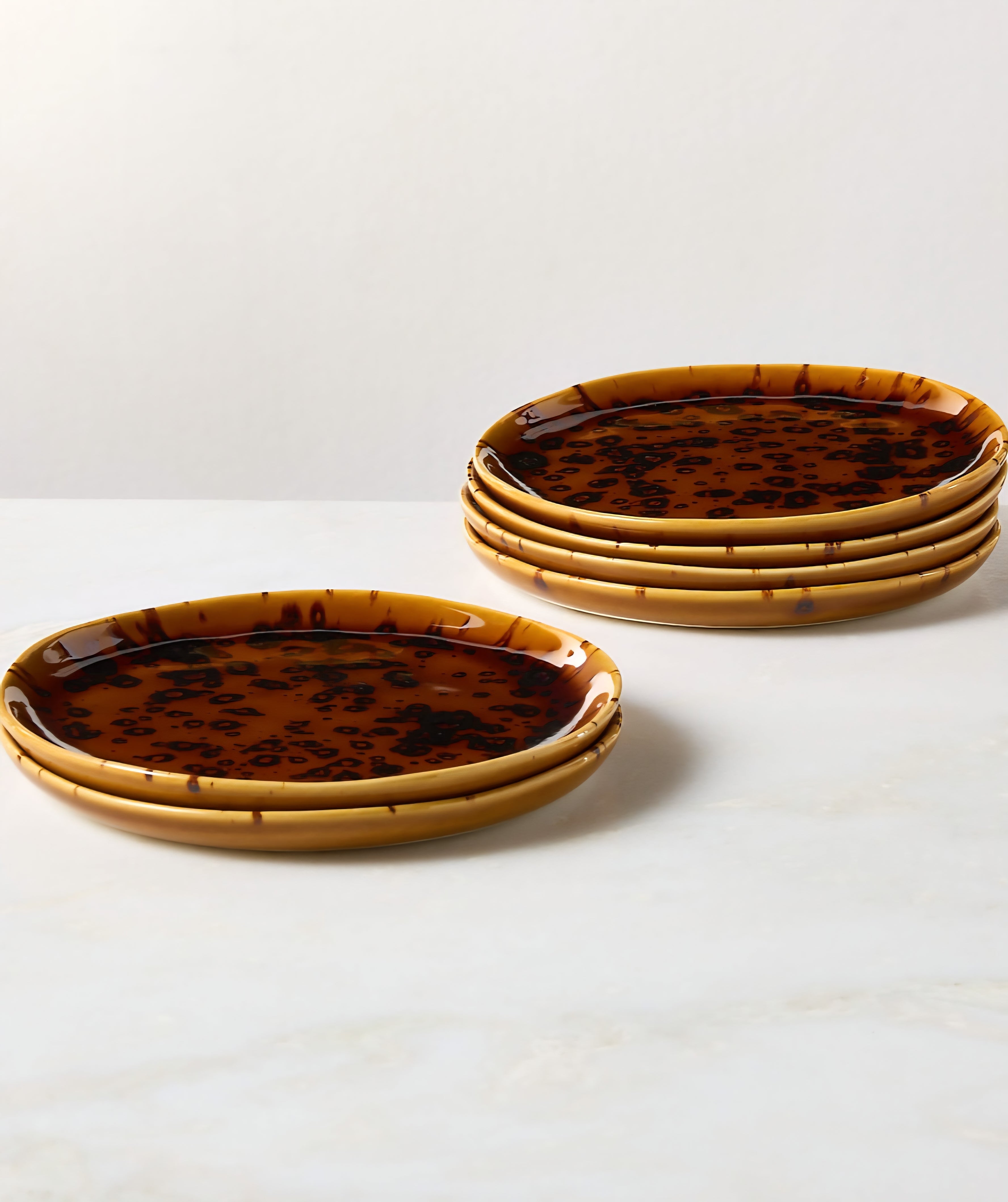 Tortoise Appetizer Plates