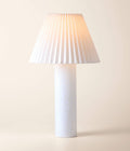 THE ONE × Scrunch — Ivory Table Lamp