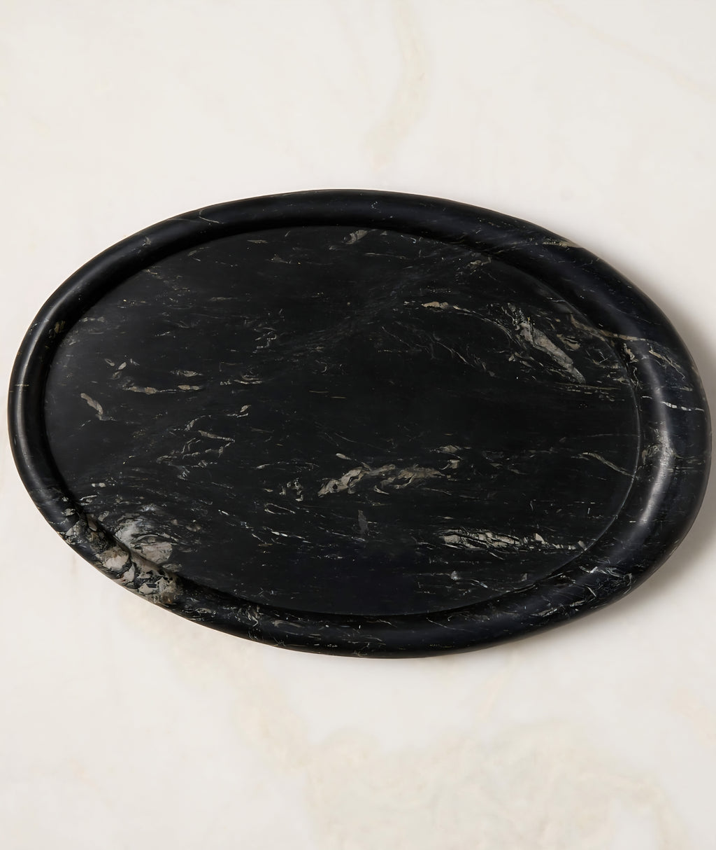 THE ONE × Pave — Oval Marble Serving Tray
