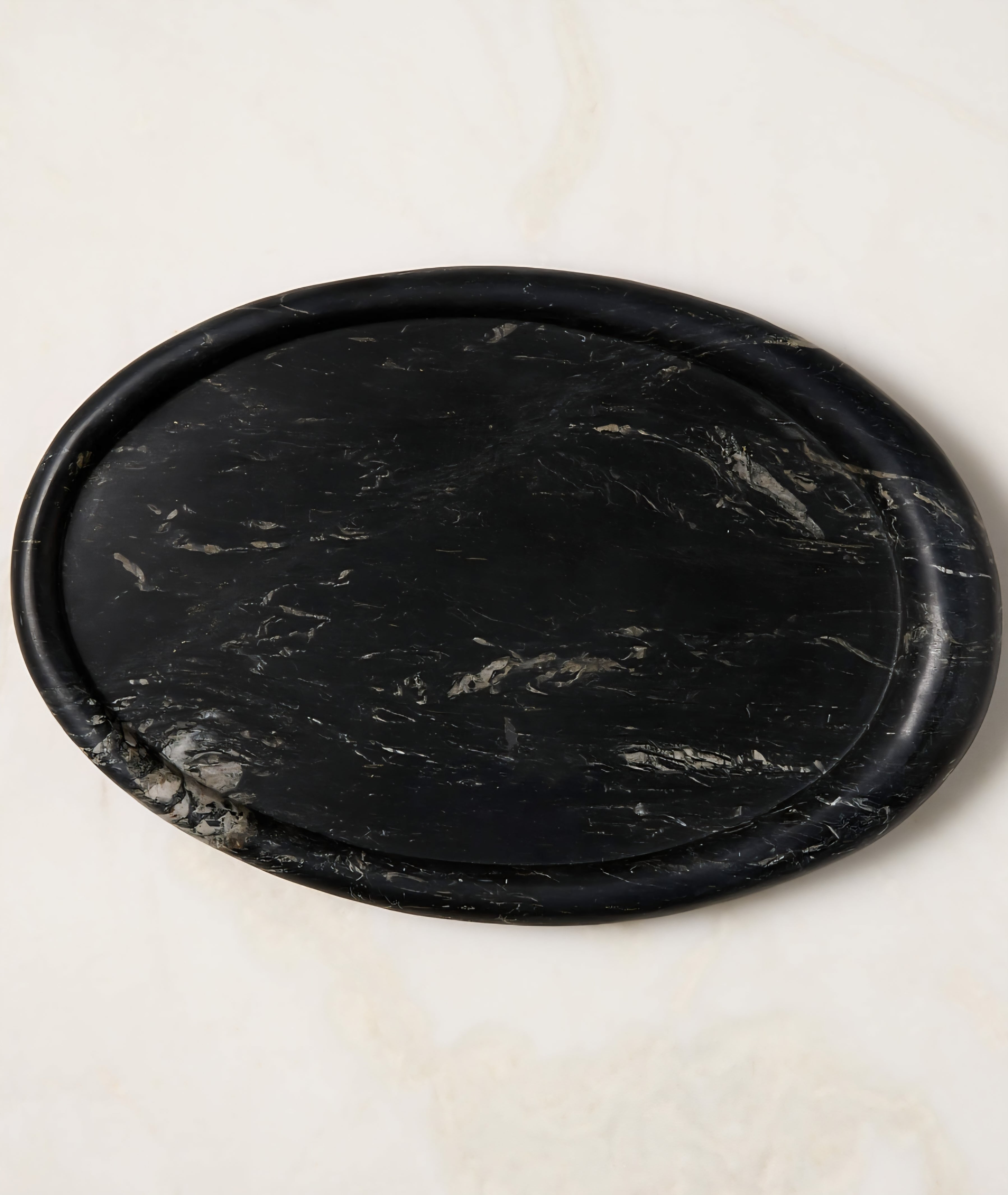THE ONE × Pave — Oval Marble Serving Tray